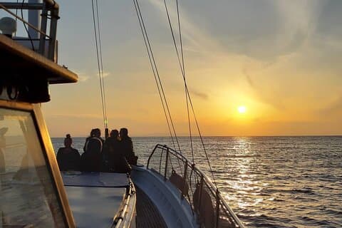 Crociera al tramonto a Mykonos con bevande