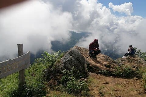 N°1 de Chiang Mai : ascension du pic Mon Long et descente à vélo