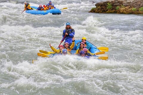 River Rafting på Den Gyldne Cirkel