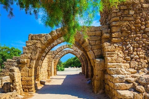 Caesarea, Haifa og Akko Tour fra Jerusalem
