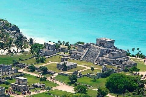 Tulum Ruïnes Scooter/ATV/E-Bike Tour, Snorkel/Zwemmen/Paddle board Cenote + Lunch