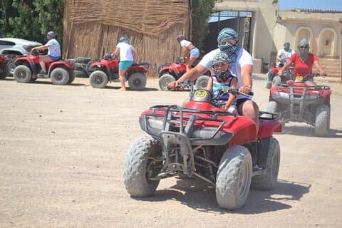 3 timers safari med ATV Quad morgen eller ettermiddag med kameltur - Marsa Alam