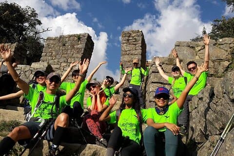 Korte 2-daagse Inca Trail Wandeling naar Machu Picchu via de Sun Gate