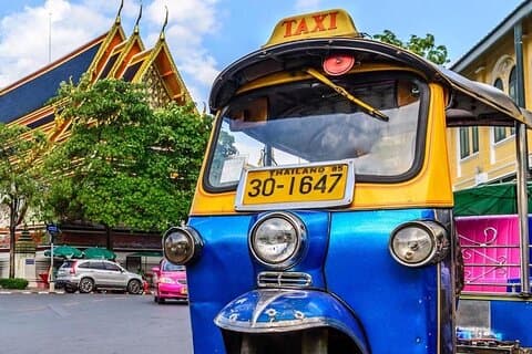Bangkok Tuk Tuk Tour - Hotel-pickup & diner