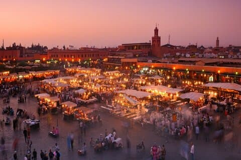 Marrakech halvdags guidad stadsrundtur
