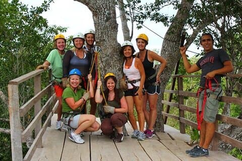 ATV (Shared) Cenote & Zipline In The Amazing Riviera Maya
