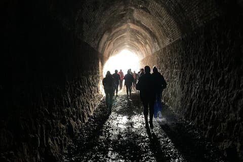 Tunneler, fosser og ørneutsikt Vandring Opplev John Forrest nasjonalpark