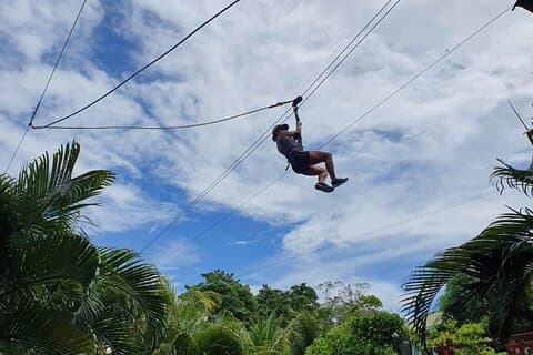 3-in-1 : Zipline, ATVs & Snorkel the Reef
