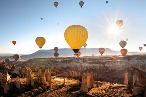 Tour en montgolfière en Cappadoce