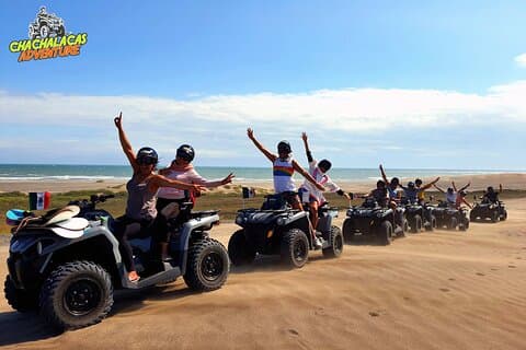 Tour in ATV 4x4 all'interno delle dune di Chachalacas, Veracruz