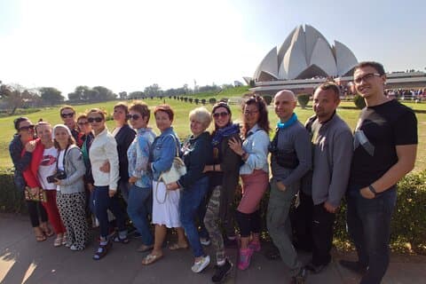 Visite guidée en groupe d'une journée complète à Delhi