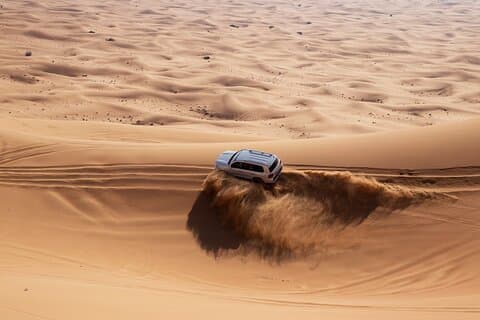 Morning Desert Safari Dubai:Red Dunes Desert,Camel Ride,Sand Boarding (Private)