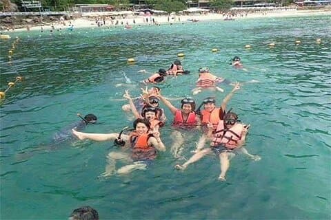 Pattaya: Coral Island-Transfer-Lunch & activities by choice