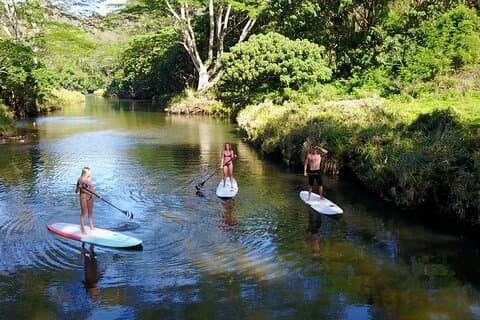 Stand Up Paddle Rental - Wailua River till Secret Falls