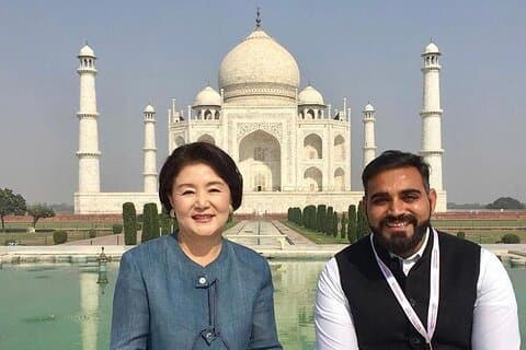 Tour privado el mismo día al Taj Mahal (Delhi - Agra - Delhi)