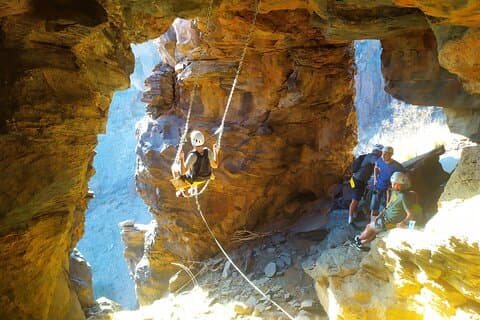 Via Ferrata in Gran Canaria. Vertical adventure park. Small groups