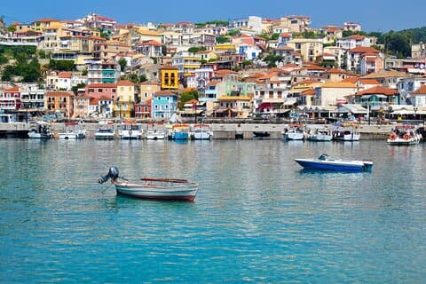 Overfør Preveza/Lefkas flyplass til/fra Parga-området