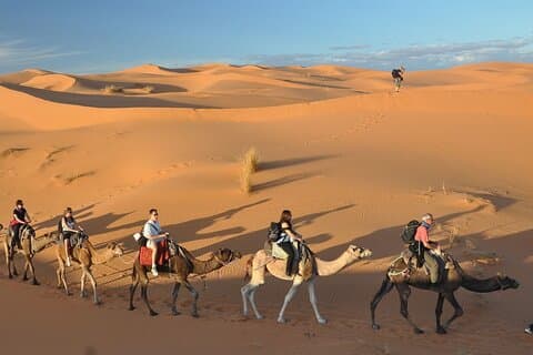 Circuit de 4 jours dans le désert de Casablanca à Marrakech via Fes et le Sahara