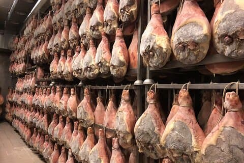Modena Essen: Prosciutto, Parmigiano, Balsamico, Wein, Mittagessen, Transport