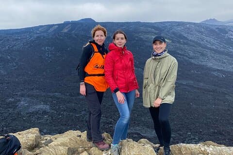 Wanderung zum Ort des Vulkanausbruchs und Reykjanes-Tour ab Reykjavik