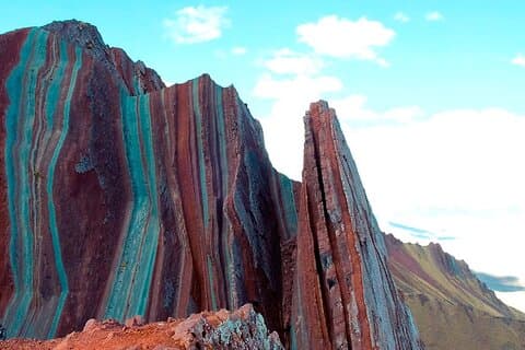 Rainbow Mountain Trek Pallaypunchu +Natural Hot Springs Adventure