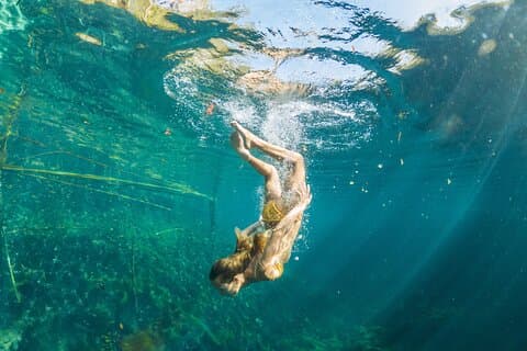 SUPER Tour Laguna Kaan Luum, 2 Cenotes diferentes. Almuerzo incluido