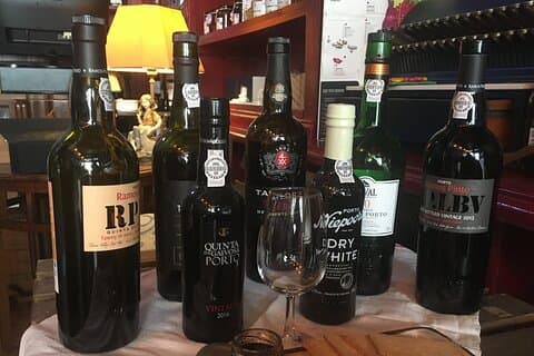 Portvinsprovning i Coimbra