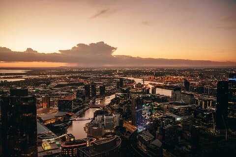 Vluchten naar Melbourne Skydeck