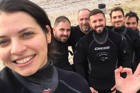 Anavyssos Athens Riviera: Beginners' Guided Try Scuba Diving