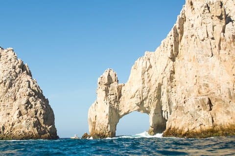 Cabo San Lucas bytur og bådtur med bueglasbund