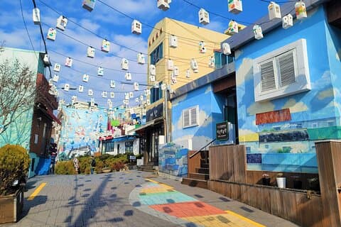Gamcheon Culture Village, Jagalchi fiskmarknad berättar Tour
