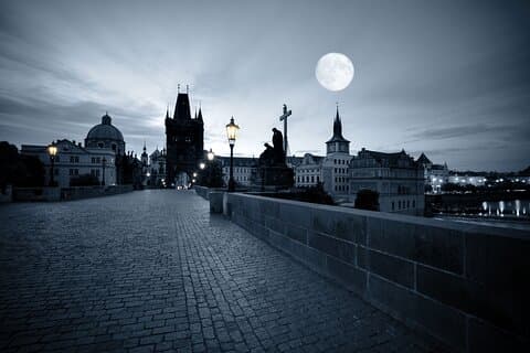 Tour a piedi di fantasmi e leggende a Praga