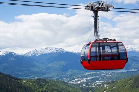 Vancouver: Whistler, Shannon Falls, Peak til Peak Gondola dagstur