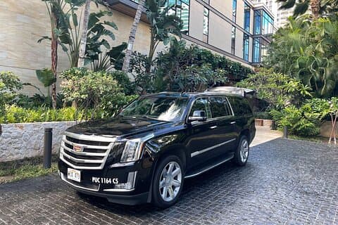 Honolulu Airport & Waikiki Hotels Private Transfer by Luxury SUV(up to 5 people)