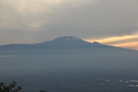 10 dages vandring Mount Kilimanjaro 360 Udsigt over bjerget - nordlige kredsløb.