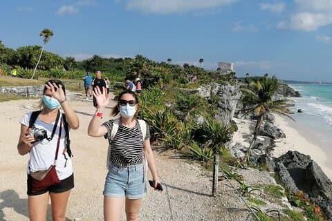Rondleiding door Tulum Ruins National Park.