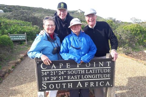 Cidade do Cabo: Excursão Privada de meio dia na Península do Cabo e Meio Dia Constantia Winelands