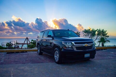 Suv partenze da Puerto Morelos per l'aeroporto di Cancun