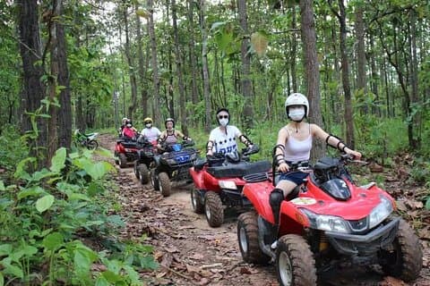 Adrenalineventyr på ATV och Playa Rincon från Samana special för kryssare