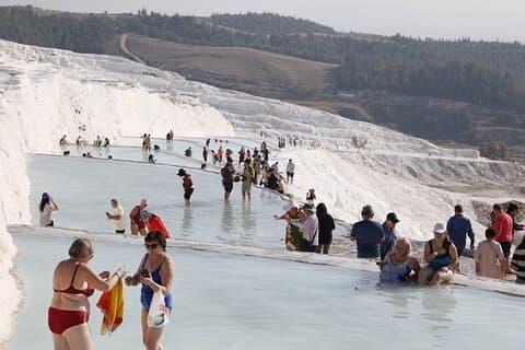 Liten grupp Pamukkale-tur från Kusadasi eller Selcuk Hotels