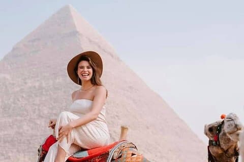 Excursion d'une demi-journée aux pyramides de Gizeh et au Sphinx