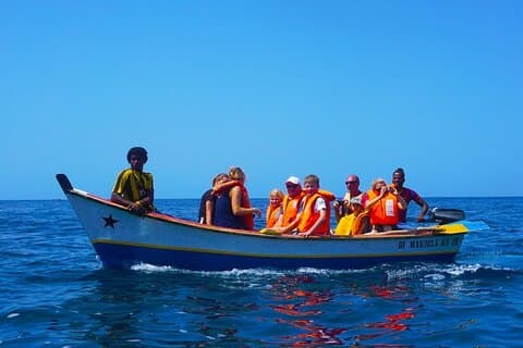 Tarrafal Beach Tour: Boat Trip to the Lighthouse, Snorkel & BBQ Lunch