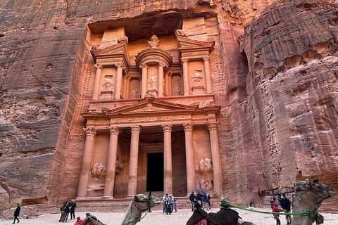 Vanuit Amman: Privé- of groepsreis van een hele dag naar Petra