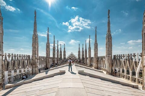 Milano Duomo katedral og tagterrasse tur med skip-the-line adgang