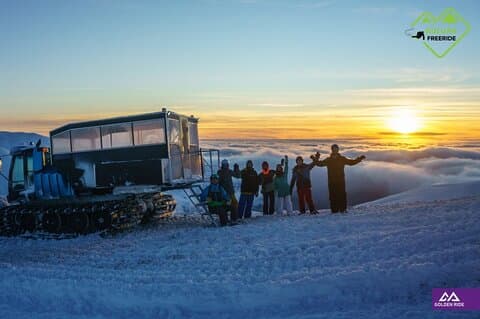 Cat Skiing and Freeride at Drahobrat