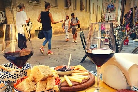 Siena rundvandring med lunch och Chianti vin