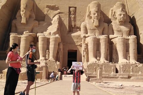 Abu Simbel Temple Day Tour von Assuan (Gruppentour)