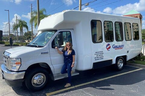 Orlando Airport MCO-shuttle naar Lake Buena Vista Resort Area