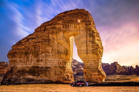 Elephant Rock Tour in AlUla