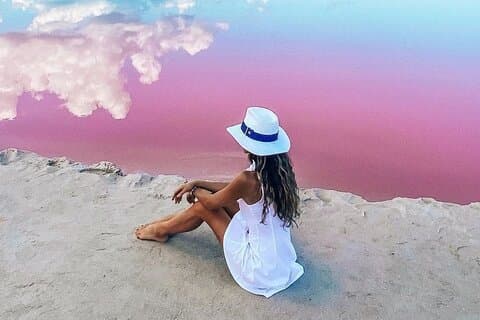 Befreien Sie sich am Las Coloradas Pink Lake! Von Playa del Carmen